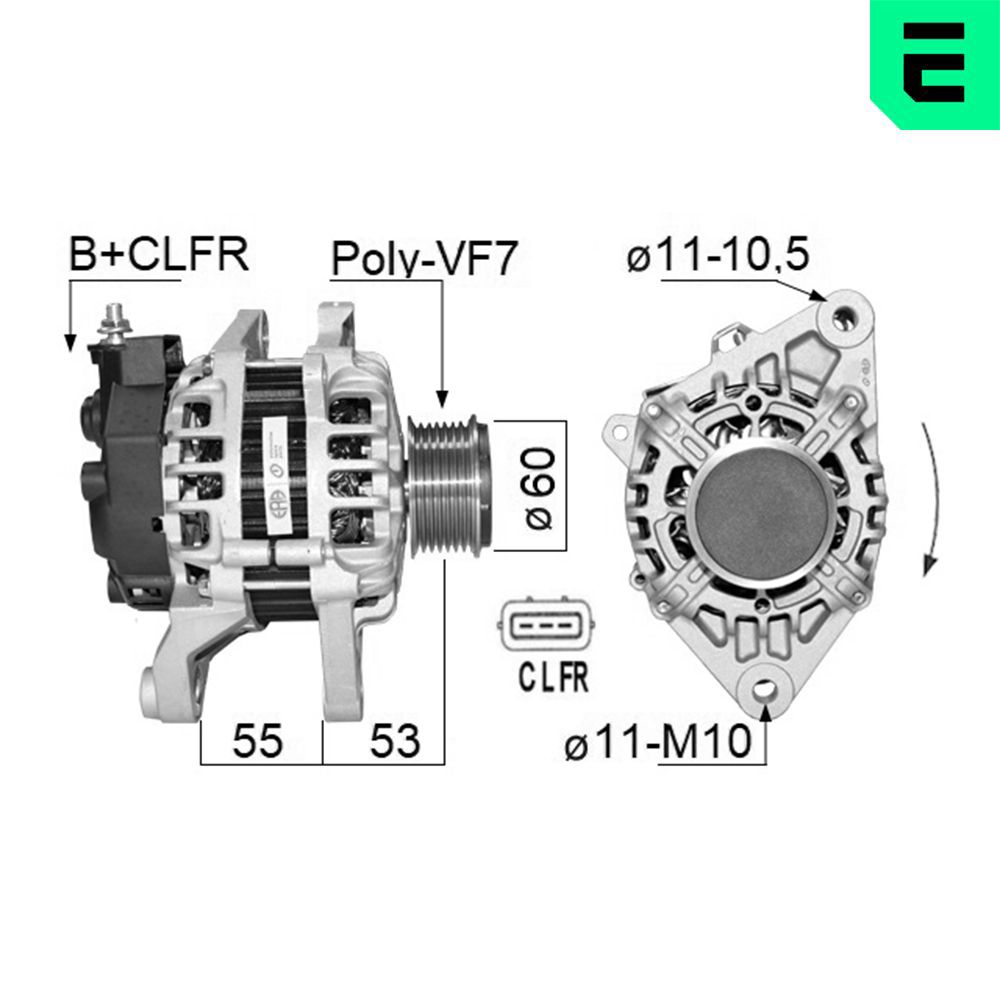 Generator / Alternator ERA 209004A