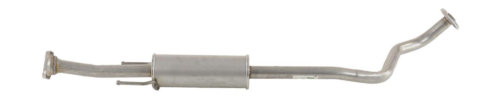 Средний глушитель выхлопных газов