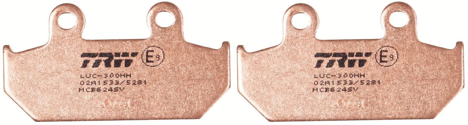 set placute frana,frana disc TRW Sinter Street MCB624SV