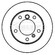 Tarcza hamulcowa BORG & BECK BBD5751S