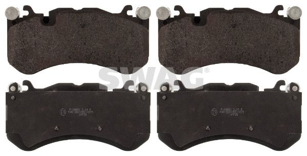 set placute frana,frana disc SWAG 10 11 6141