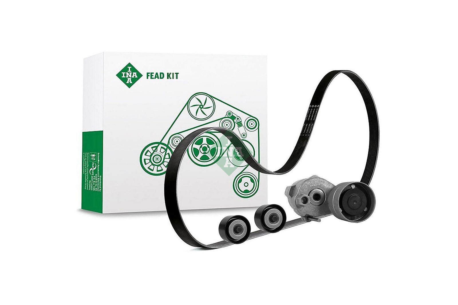 Set curea transmisie cu caneluri Schaeffler INA 529 4106 10