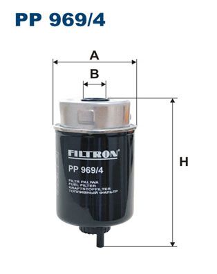 Palivový filtr FILTRON PP 969/4