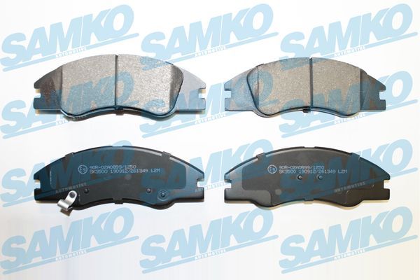 Sada brzdových destiček, kotoučová brzda SAMKO 5SP1349