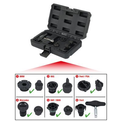 Set chei tubulare surub golire ulei KS TOOLS 150.1030