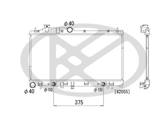 Radiator, racire motor KOYORAD PL091664