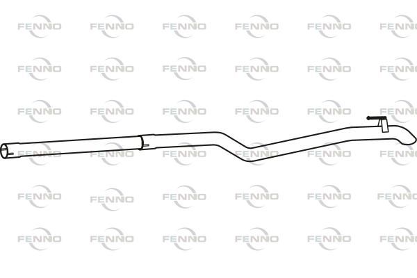 Rura wydechowa FENNO P3761