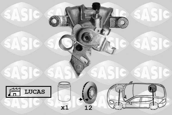 Zacisk hamulca SASIC 6500045