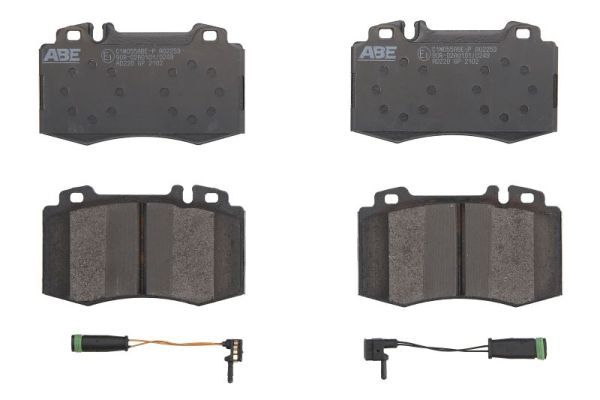 Zestaw klocków hamulcowych, hamulce tarczowe ABE C1M055ABE-P