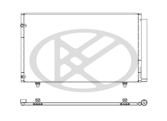 Condensator, climatizare KOYORAD CD010888M