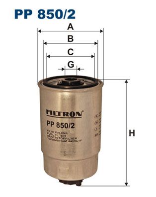 Palivový filtr FILTRON PP 850/2