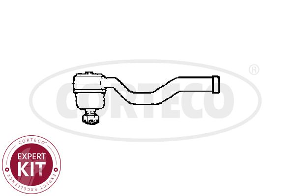 Końcówka drążka kierowniczego poprzecznego CORTECO 49400548