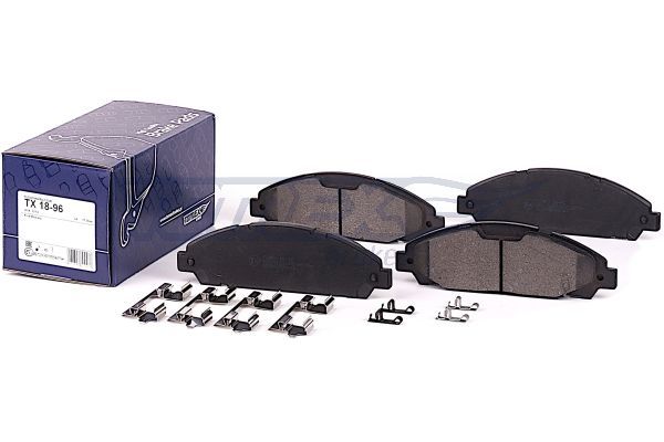 Levně Sada brzdových destiček, kotoučová brzda TOMEX Brakes 18-96