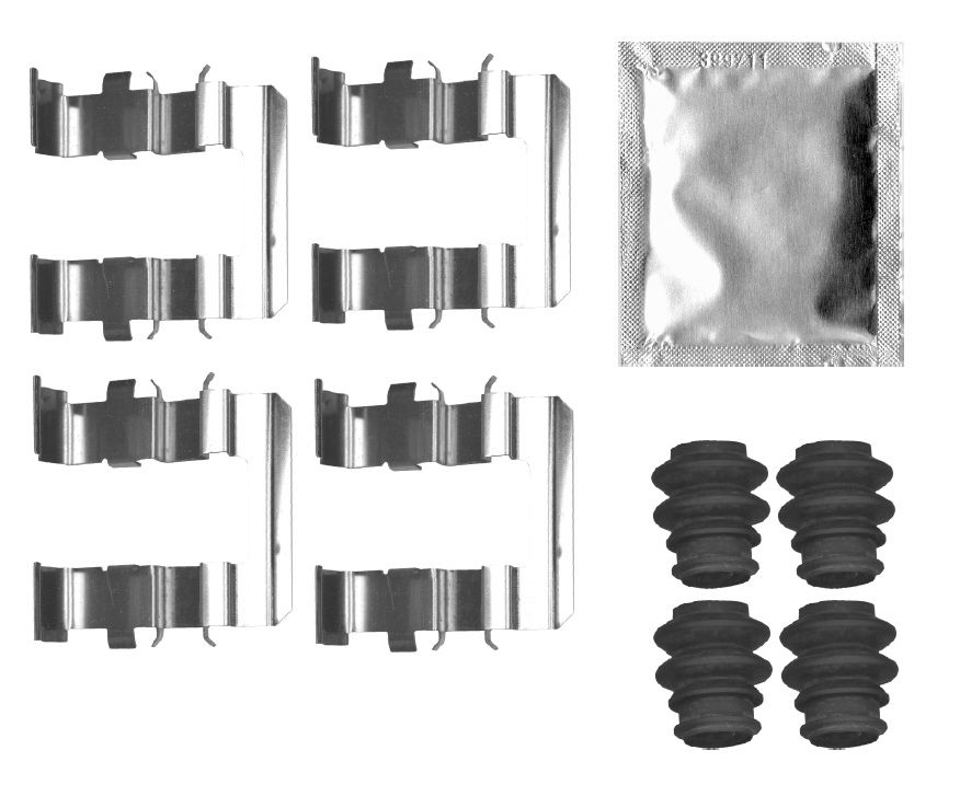 Set accesorii, placute frana BOSCH 1 987 474 796