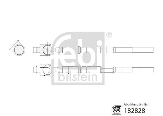 Bieleta de directie FEBI BILSTEIN 182828