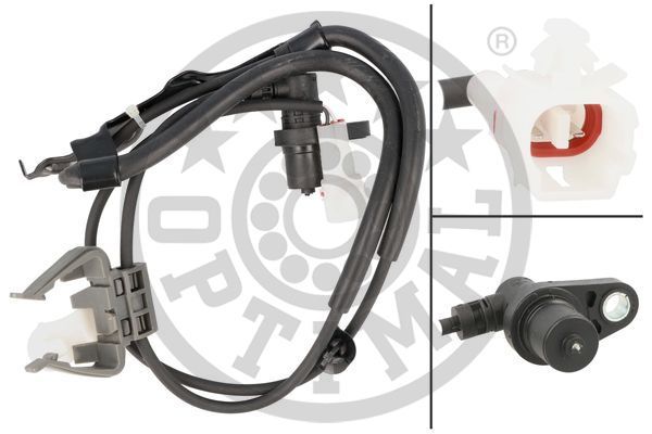 Czujnik, prędkość obrotowa koła OPTIMAL 06-S743