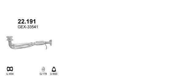 Układ wydechowy POLMO POLMO30029