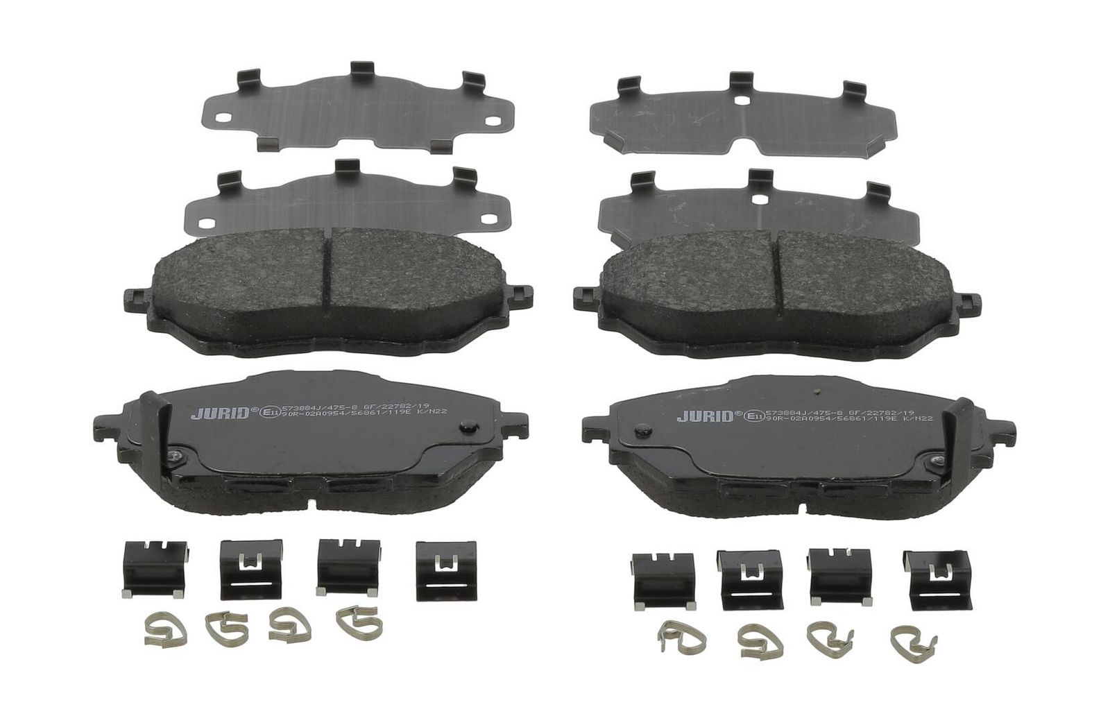Комплект тормозных колодок, дисковый тормоз
