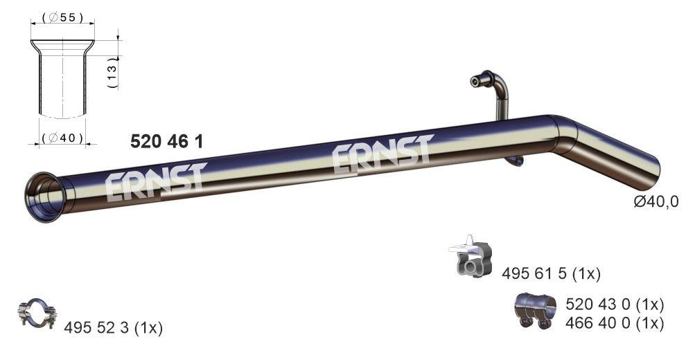 Racord evacuare ERNST 520461