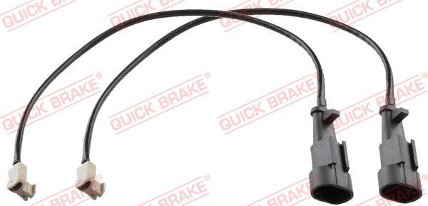 Výstražný kontakt, opotřebení obložení QUICK BRAKE WS 0179 A