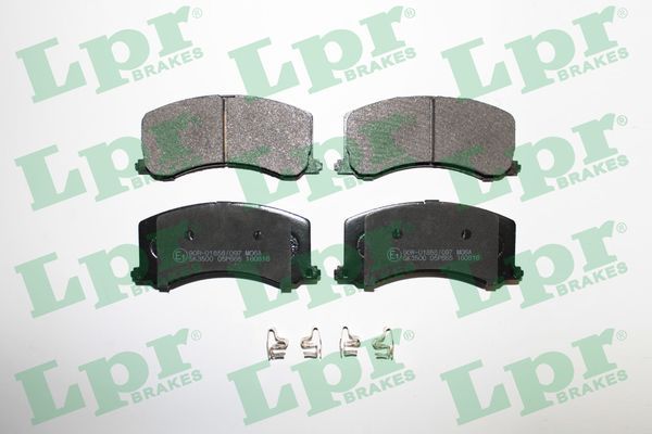 set placute frana,frana disc LPR 05P665