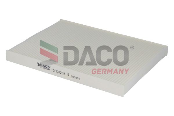 Filtr, wentylacja przestrzeni pasażerskiej DACO GERMANY DFC0203