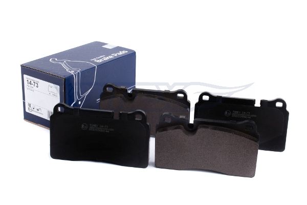 Levně Sada brzdových destiček, kotoučová brzda TOMEX Brakes 14-73
