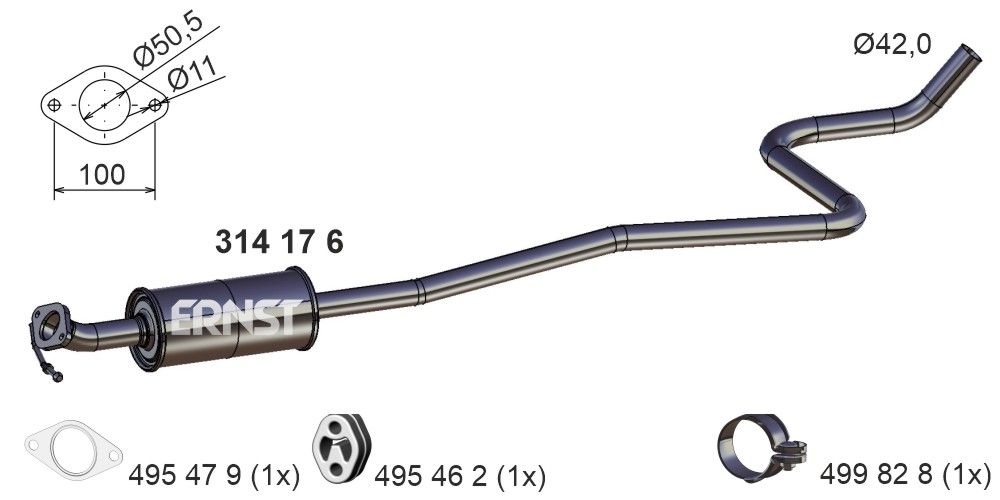 Toba esapamet intermediara ERNST 314176