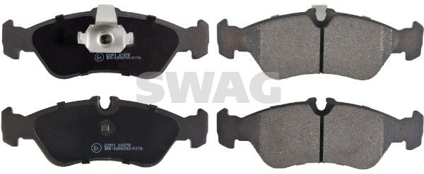 Sada brzdových destiček, kotoučová brzda SWAG 10 91 6160