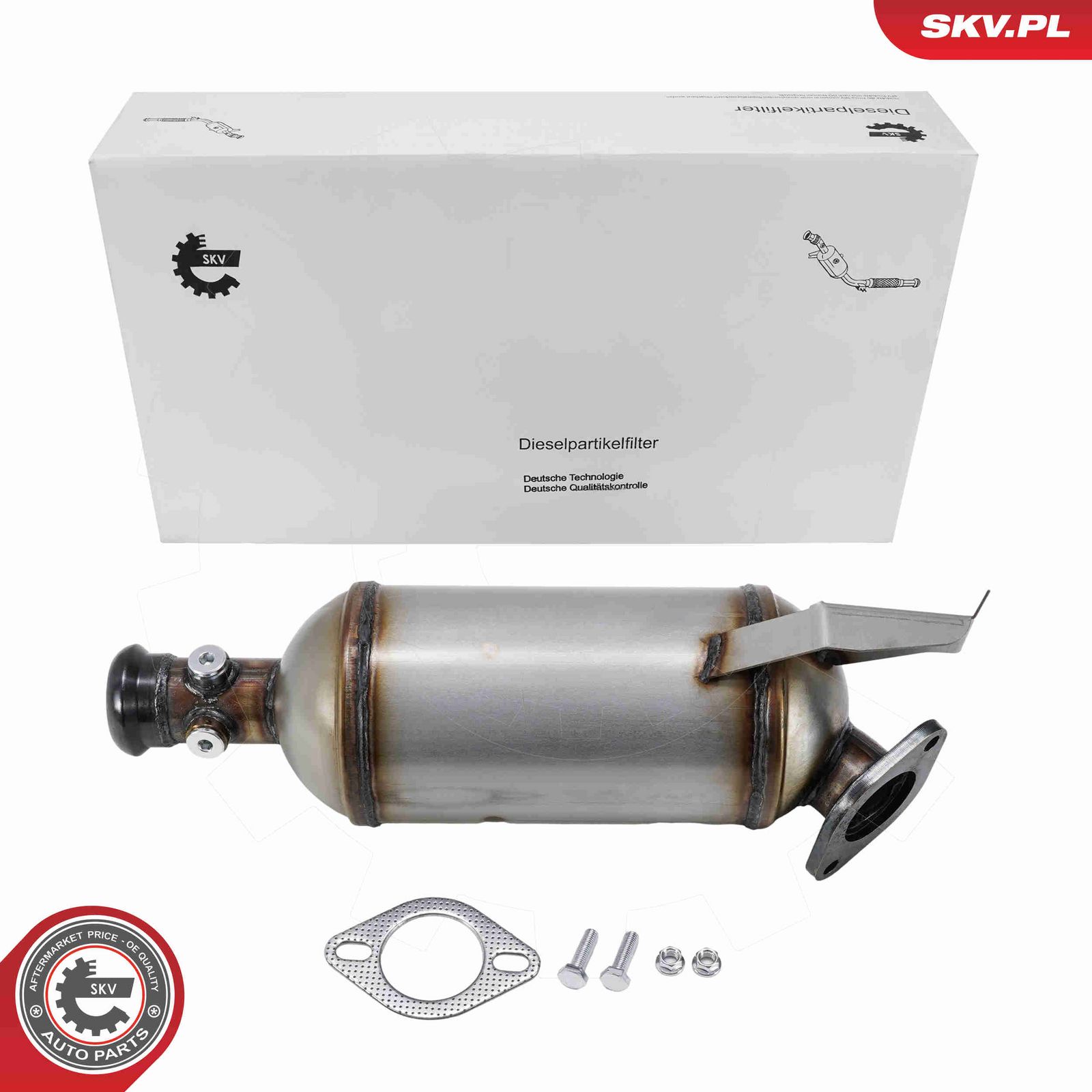 Tahma-/partikelfilter,väljalaskesüst.