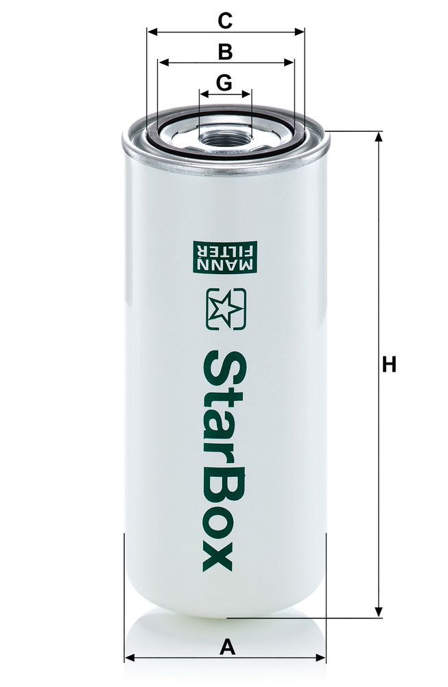 Levně Filtr, technika stlačeného vzduchu MANN-FILTER LB 962/20