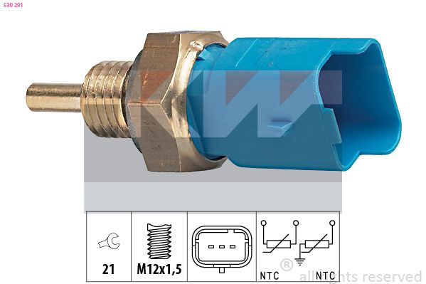 Czujnik, temperatura płynu chłodzącego KW 530 291