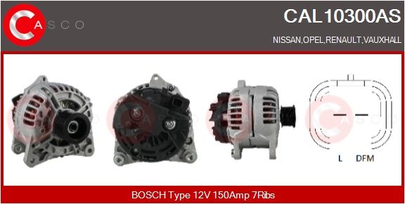 Levně generátor CASCO CAL10300AS