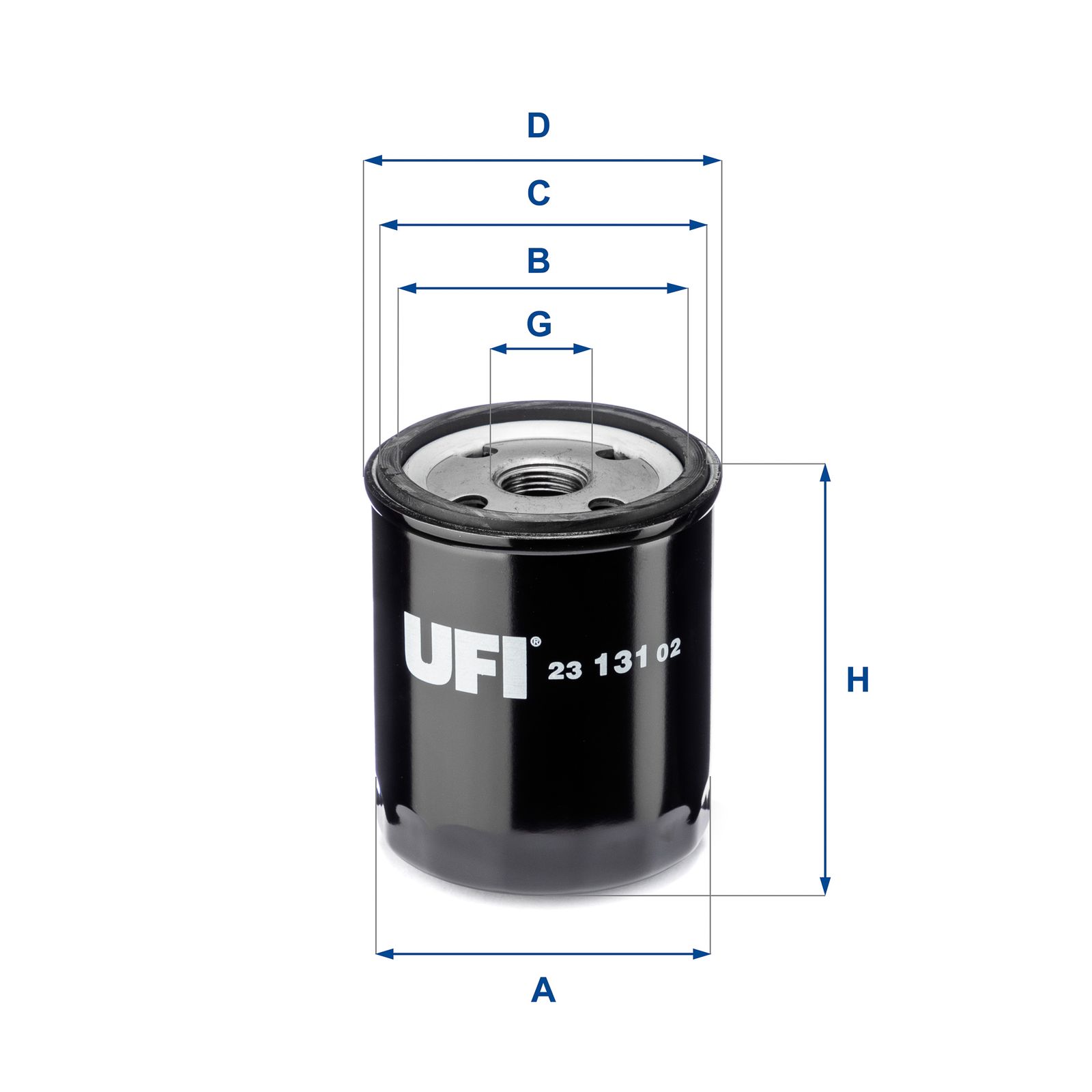 Olejový filtr UFI 23.131.02