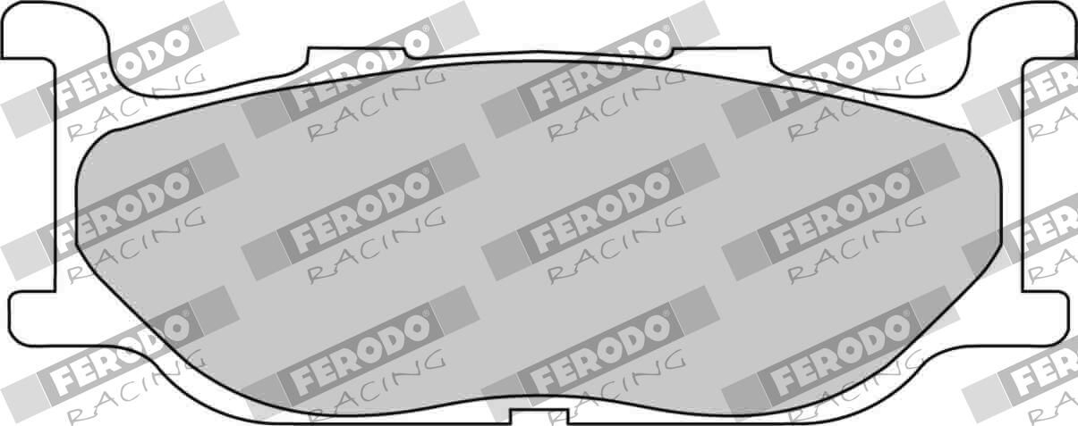 set placute frana,frana disc FERODO RACING FDB781P