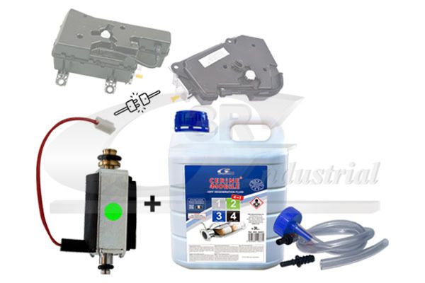 ZBIORNIK PŁYNU FILTRA CZĄSTEK STAŁYCH CITROEN JUMPER III/ PEUGEOT BOXER III OE PSA 9809653280