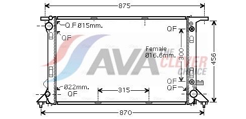 Радиатор, охлаждение двигателя