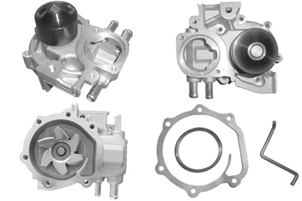 Pompe à eau, refroidissement du moteur