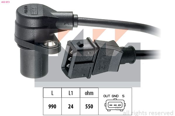 Generátor impulsů, klikový hřídel KW 453 073