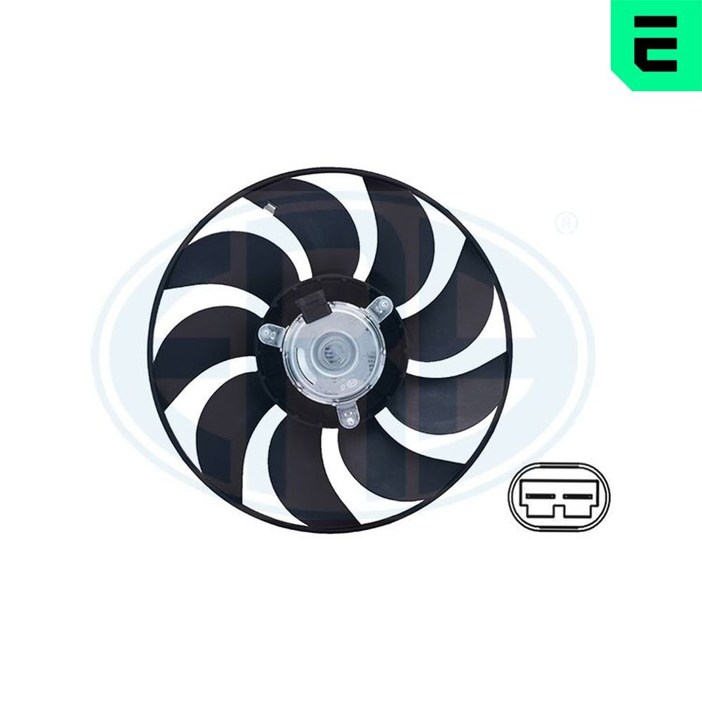 Ventilator, radiator ERA 352133