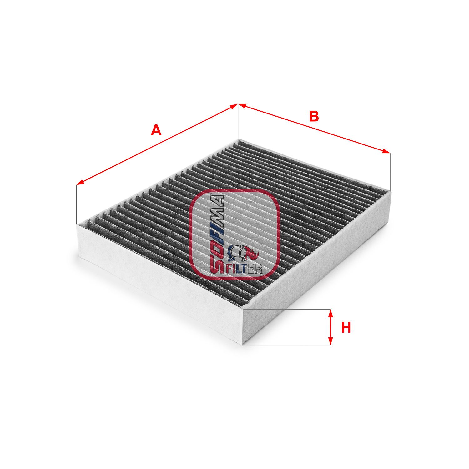 Filtru, aer habitaclu SOFIMA S 4312 CA