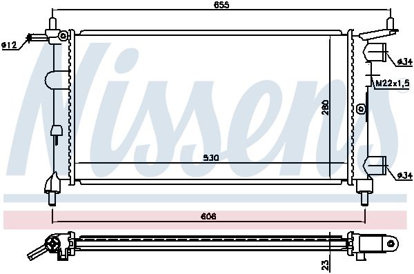 Radiateur, refroidissement du moteur