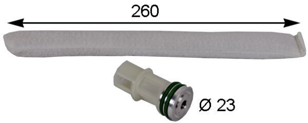 Osuszacz, klimatyzacja MAHLE AD 88 000S