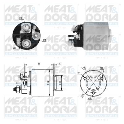 Włącznik elektromagnetyczny, rozrusznik MEAT & DORIA 46288
