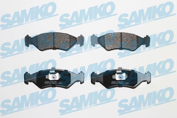 Sada brzdových destiček, kotoučová brzda SAMKO 5SP625