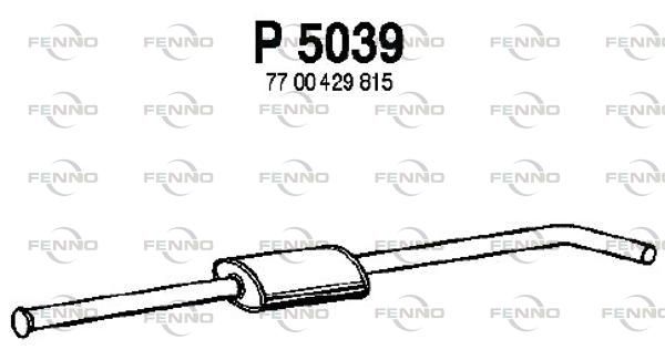 Tłumik środkowy FENNO P5039