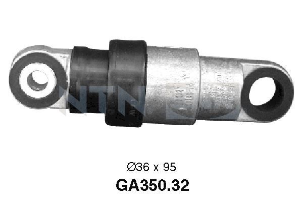 Napínacia kladka rebrovaného klinového remeňa SNR GA350.32