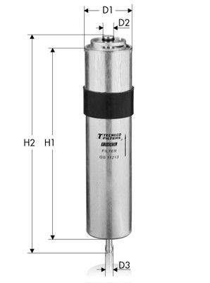 Filtr paliwa TECNECO FILTERS GS11213/1