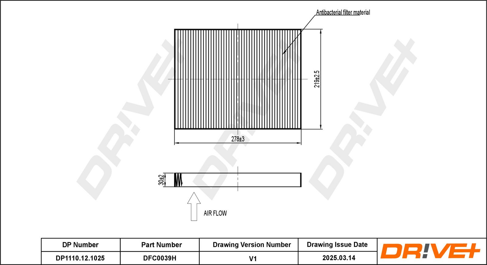 Фильтр, воздух во внутренном пространстве