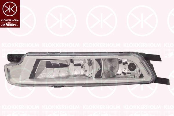 Reflektor przeciwmgłowy KLOKKERHOLM 95310283